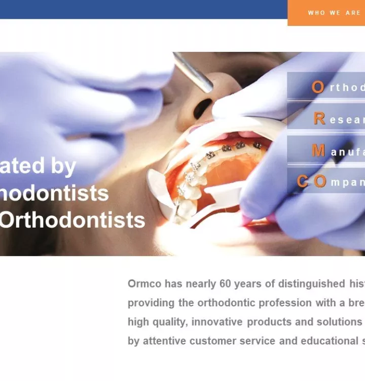 Ormco About Us Slide 3