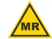 MR COndition symbolizing An item with demonstrated safety in the MR environment within defined conditions.