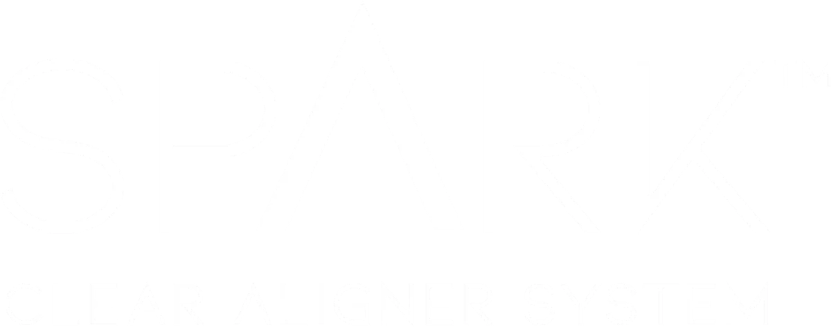 Spark Aligners logo white version